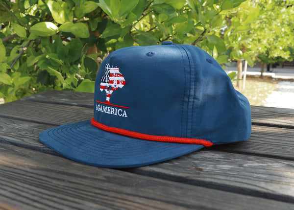 AgAmerica Blue Rope Hat