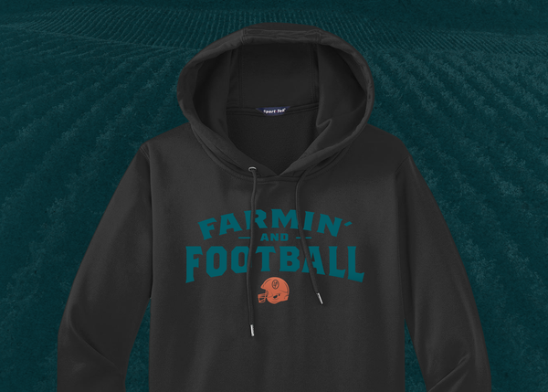 Farmin' & Football Hoodie